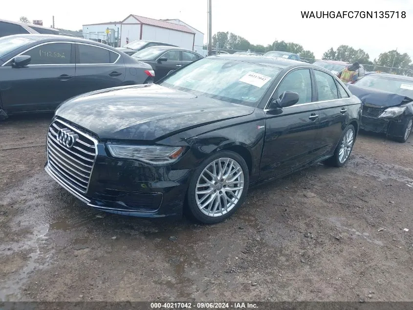 WAUHGAFC7GN135718 2016 Audi A6 3.0T Premium Plus