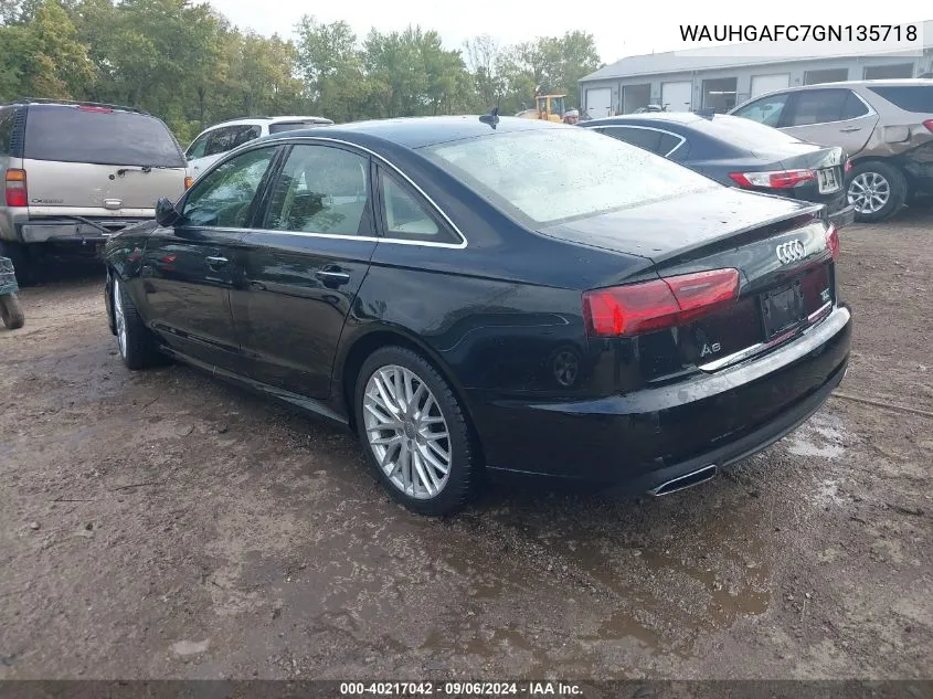 WAUHGAFC7GN135718 2016 Audi A6 3.0T Premium Plus