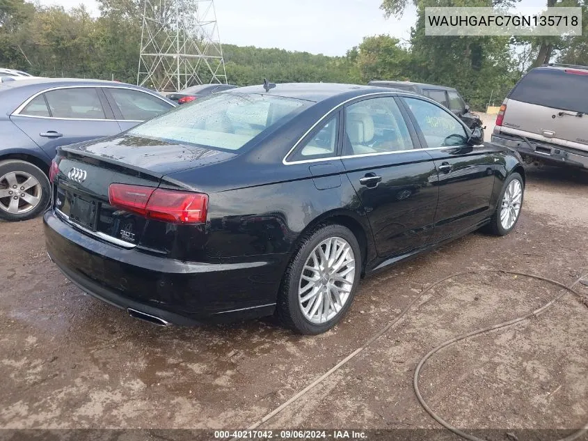 WAUHGAFC7GN135718 2016 Audi A6 3.0T Premium Plus