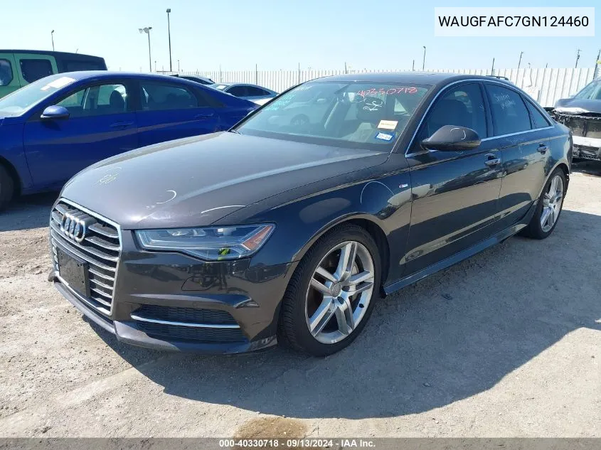 WAUGFAFC7GN124460 2016 Audi A6 2.0T Premium Plus