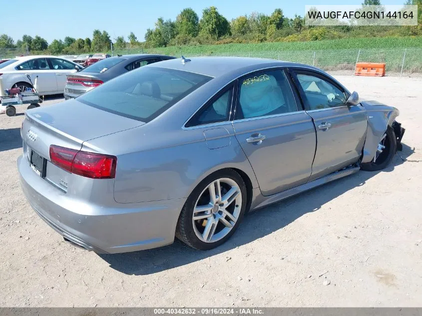 WAUGFAFC4GN144164 2016 Audi A6 2.0T Premium Plus