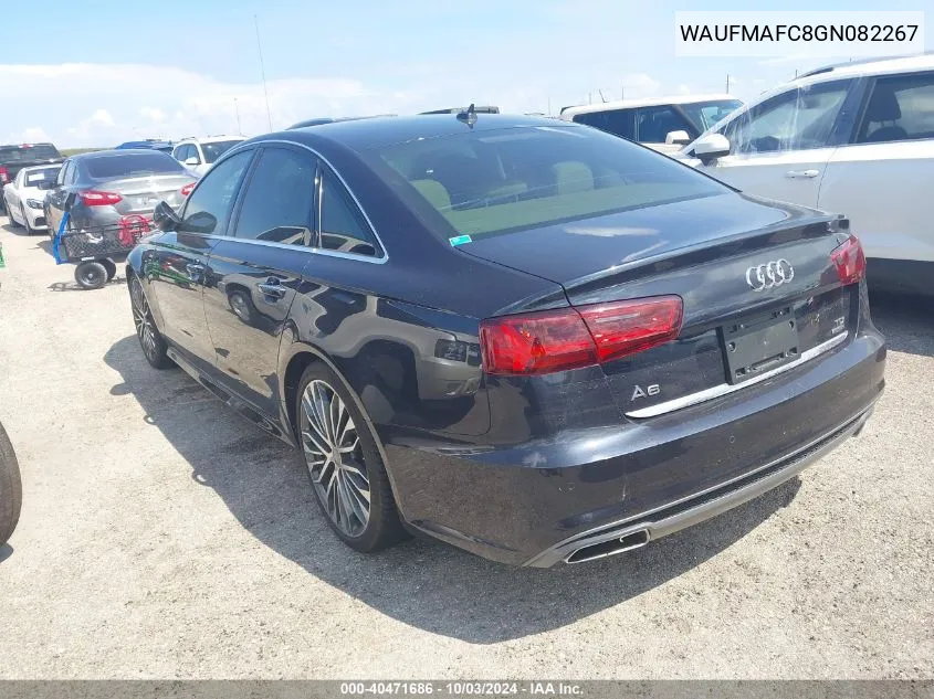 2016 Audi A6 3.0 Tdi Premium Plus VIN: WAUFMAFC8GN082267 Lot: 40471686