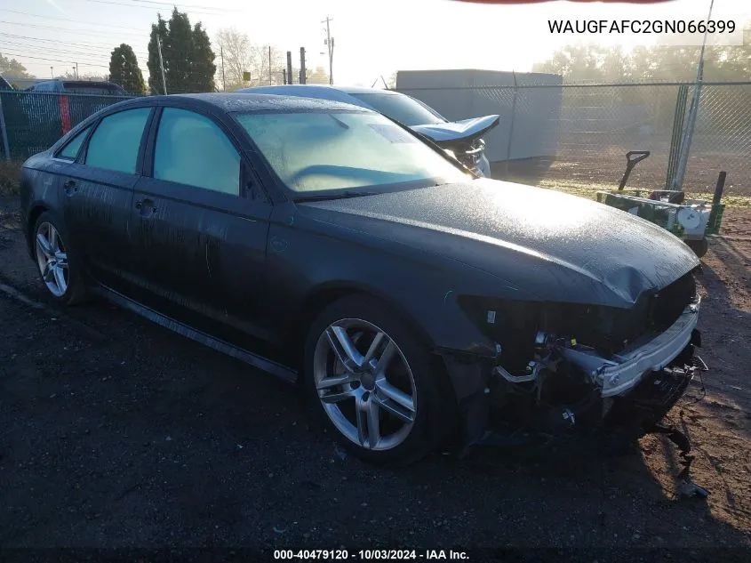 WAUGFAFC2GN066399 2016 Audi A6 2.0T Premium Plus