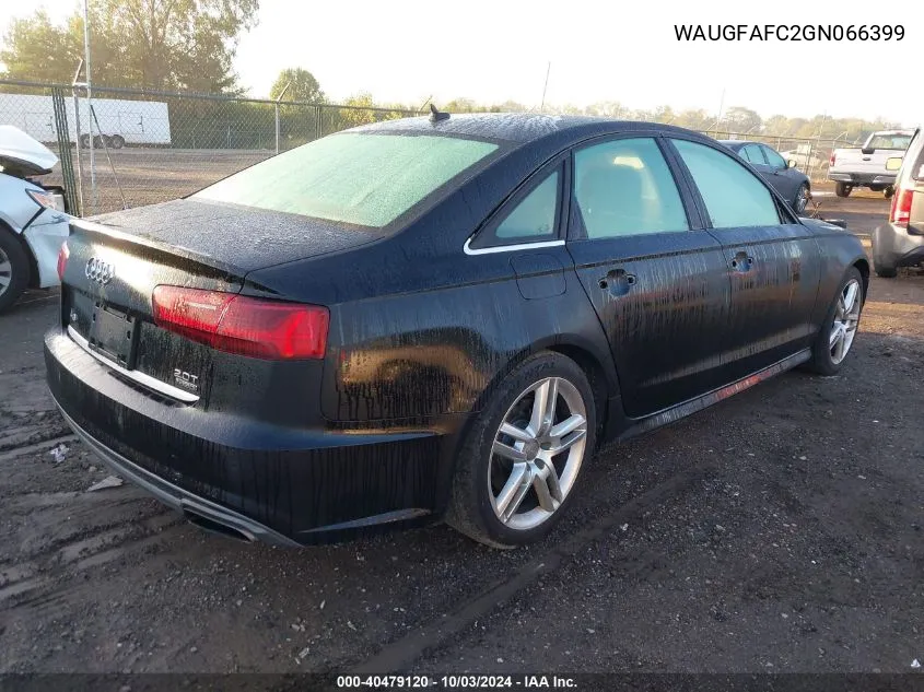 WAUGFAFC2GN066399 2016 Audi A6 2.0T Premium Plus