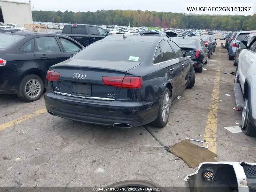 WAUGFAFC2GN161397 2016 Audi A6 2.0T Premium Plus