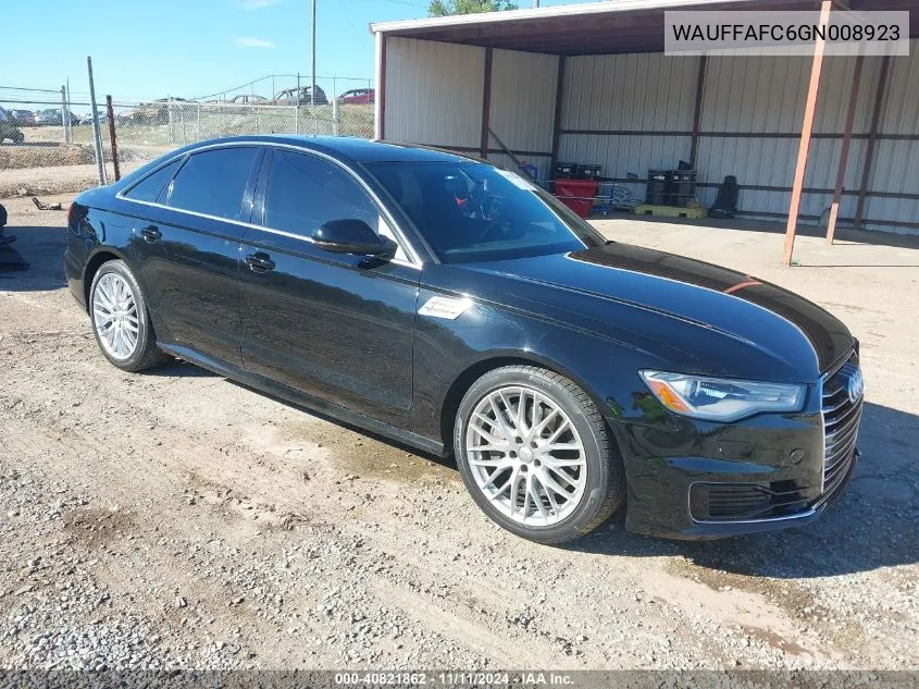 2016 Audi A6 2.0T Premium VIN: WAUFFAFC6GN008923 Lot: 40821862