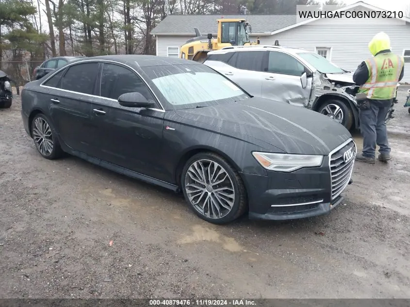 2016 Audi A6 3.0T Premium Plus VIN: WAUHGAFC0GN073210 Lot: 40879476