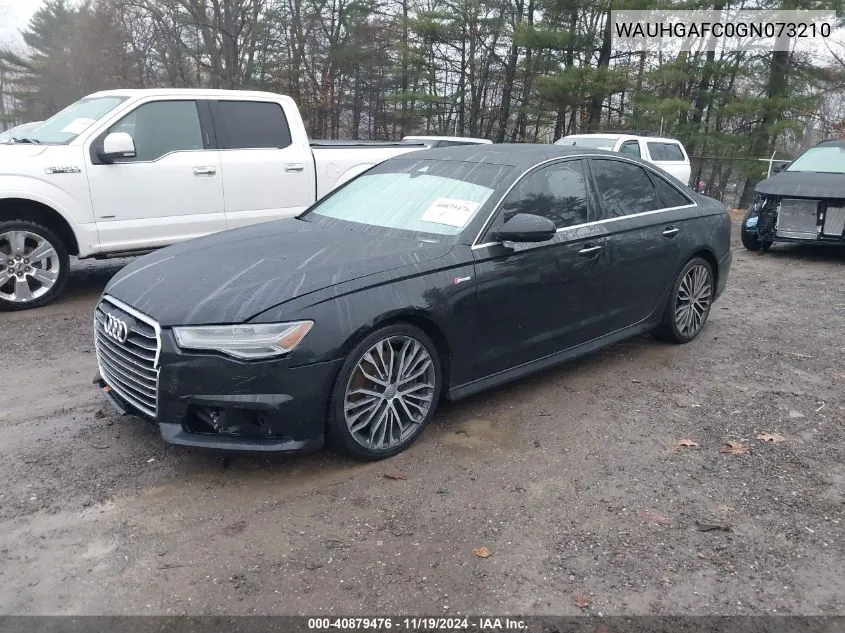 2016 Audi A6 3.0T Premium Plus VIN: WAUHGAFC0GN073210 Lot: 40879476