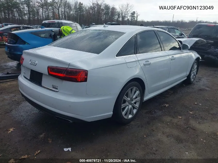 2016 Audi A6 2.0T Premium Plus VIN: WAUGFAFC9GN123049 Lot: 40879721