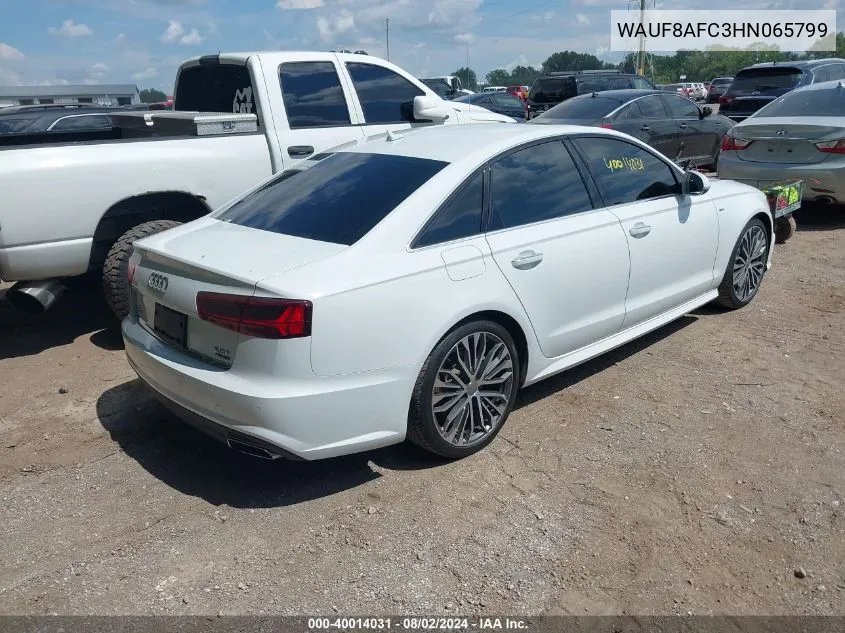 WAUF8AFC3HN065799 2017 Audi A6 2.0T Premium