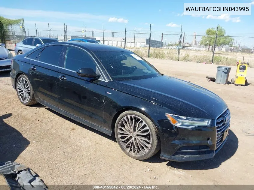 2017 Audi A6 2.0T Premium VIN: WAUF8AFC3HN043995 Lot: 40155842