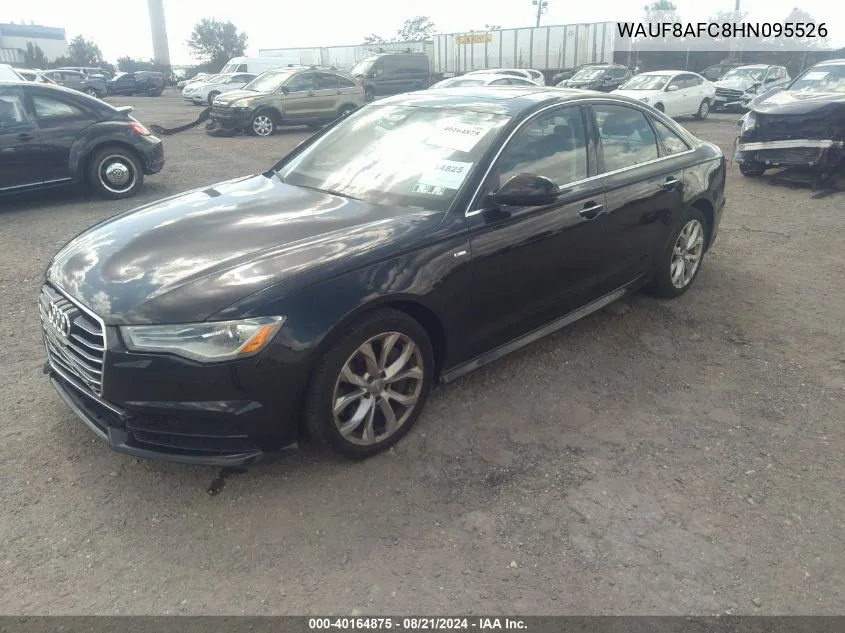 2017 Audi A6 2.0T Premium VIN: WAUF8AFC8HN095526 Lot: 40164875