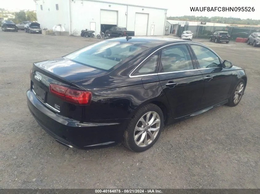 WAUF8AFC8HN095526 2017 Audi A6 2.0T Premium