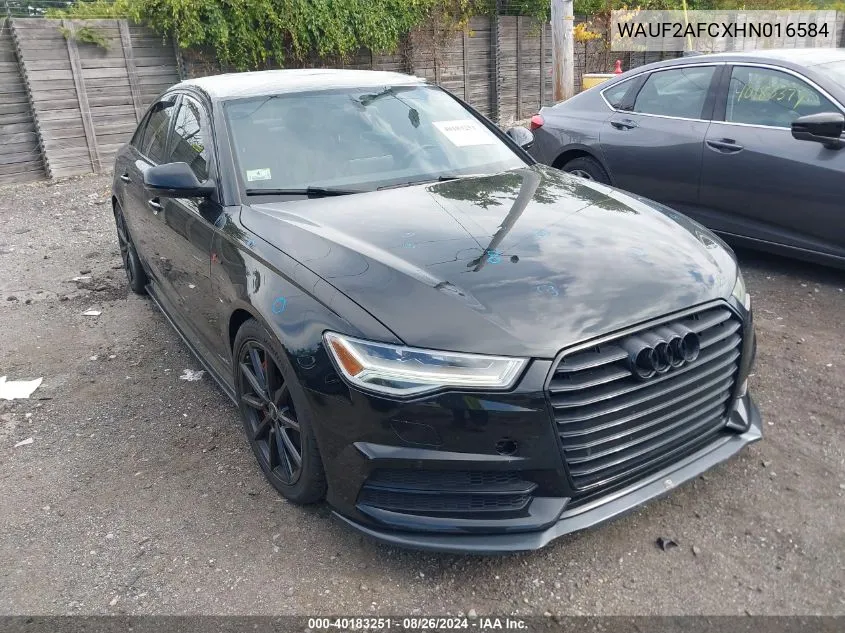 WAUF2AFCXHN016584 2017 Audi A6 3.0T Premium Plus