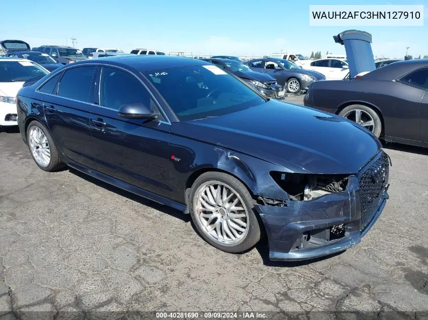 WAUH2AFC3HN127910 2017 Audi A6 3.0T Premium Plus