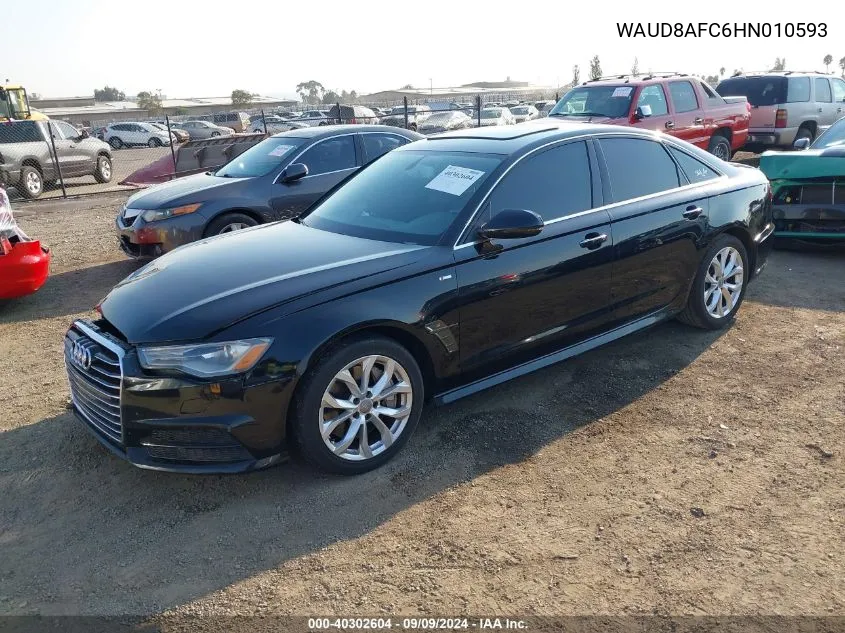 WAUD8AFC6HN010593 2017 Audi A6 2.0T Premium