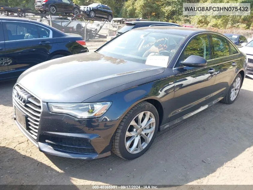 WAUG8AFC3HN075432 2017 Audi A6 2.0T Premium