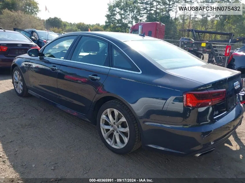 WAUG8AFC3HN075432 2017 Audi A6 2.0T Premium