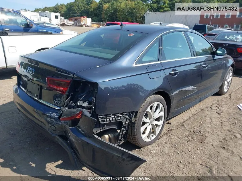 2017 Audi A6 2.0T Premium VIN: WAUG8AFC3HN075432 Lot: 40365991