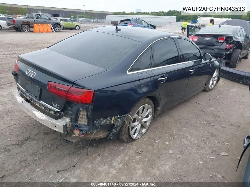 WAUF2AFC7HN043533 2017 Audi A6 3.0T Premium Plus