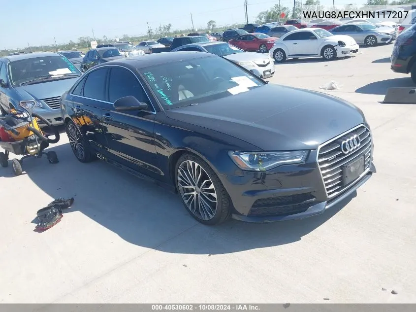 2017 Audi A6 2.0T Premium VIN: WAUG8AFCXHN117207 Lot: 40530602