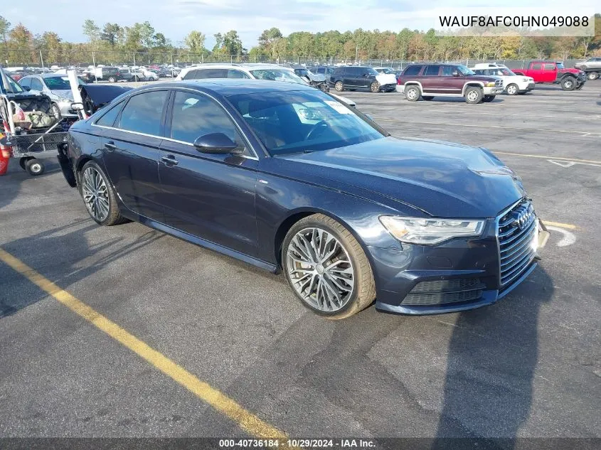 2017 Audi A6 2.0T Premium VIN: WAUF8AFC0HN049088 Lot: 40736184