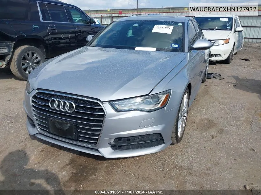 2017 Audi A6 2.0T Premium VIN: WAUG8AFCXHN127932 Lot: 40791851