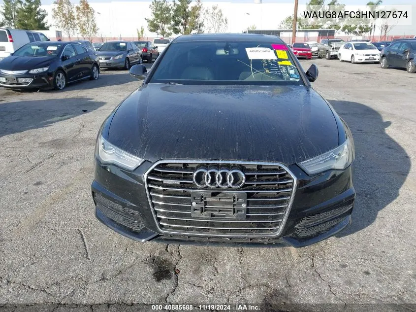 2017 Audi A6 2.0T Premium VIN: WAUG8AFC3HN127674 Lot: 40885688