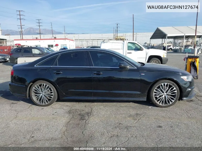 2017 Audi A6 2.0T Premium VIN: WAUG8AFC3HN127674 Lot: 40885688