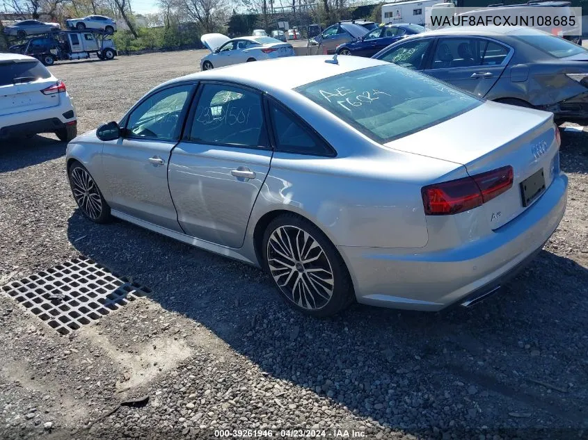 2018 Audi A6 2.0T Premium VIN: WAUF8AFCXJN108685 Lot: 39261946