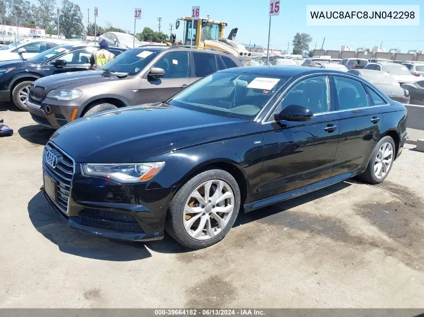 2018 Audi A6 2.0T Premium/2.0T Sport VIN: WAUC8AFC8JN042298 Lot: 39664182