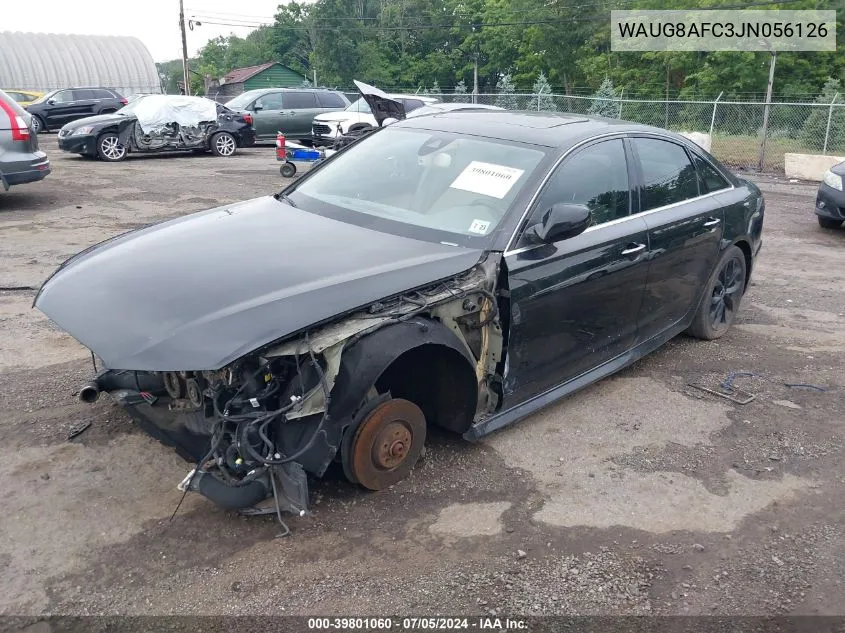 WAUG8AFC3JN056126 2018 Audi A6 2.0T Premium