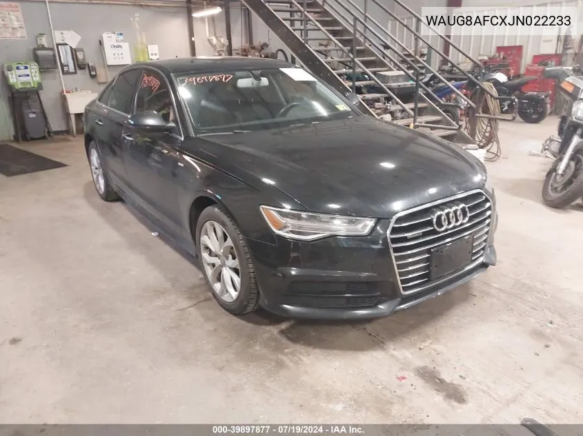 WAUG8AFCXJN022233 2018 Audi A6 2.0T Premium