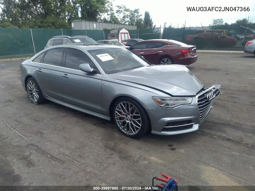 WAUG3AFC2JN047366 2018 Audi A6 3.0T Premium