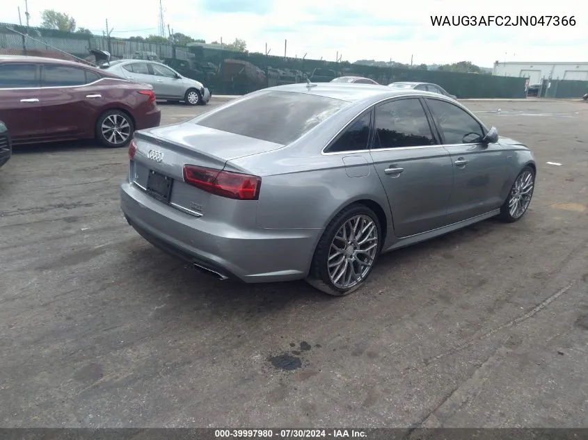 WAUG3AFC2JN047366 2018 Audi A6 3.0T Premium