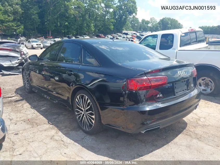 WAUG3AFC3JN001593 2018 Audi A6 3.0T Premium