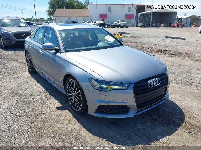 2018 Audi A6 2.0T Premium VIN: WAUD8AFC6JN020384 Lot: 40199900