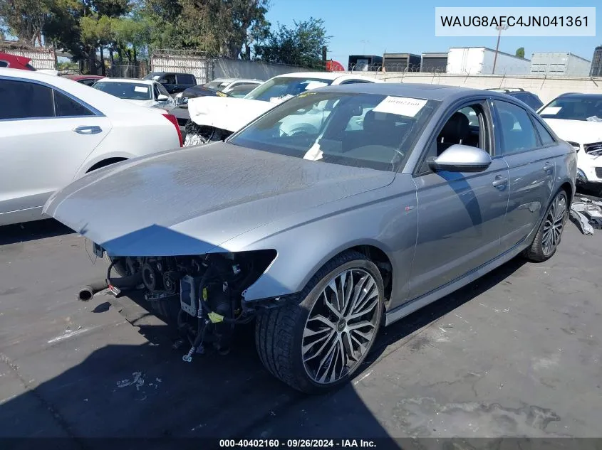 2018 Audi A6 2.0T Premium VIN: WAUG8AFC4JN041361 Lot: 40402160