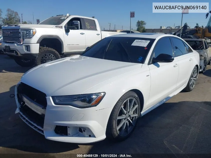 WAUC8AFC9JN069140 2018 Audi A6 2.0T Sport