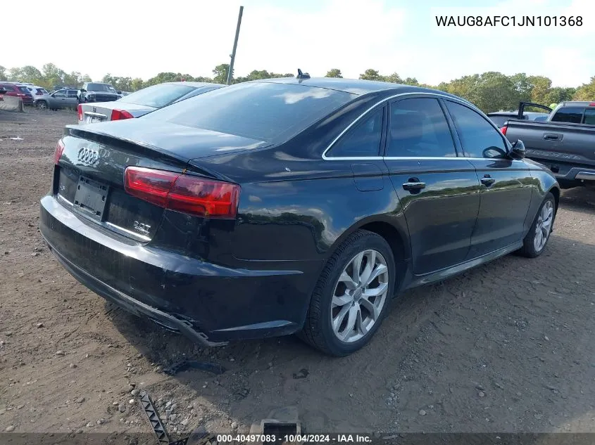 2018 Audi A6 2.0T Premium VIN: WAUG8AFC1JN101368 Lot: 40497083