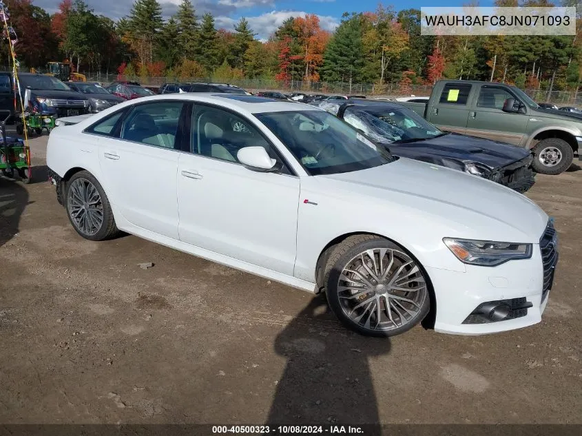 2018 Audi A6 3.0T Premium VIN: WAUH3AFC8JN071093 Lot: 40500323