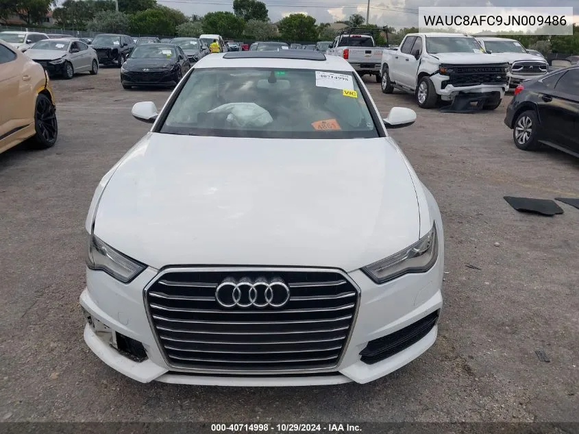 2018 Audi A6 2.0T Premium/2.0T Sport VIN: WAUC8AFC9JN009486 Lot: 40714998