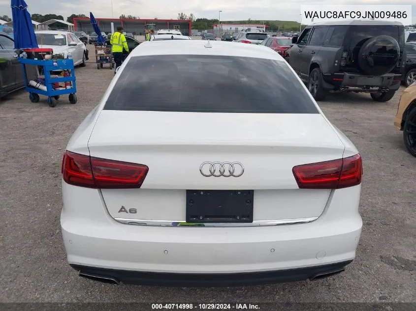 2018 Audi A6 2.0T Premium/2.0T Sport VIN: WAUC8AFC9JN009486 Lot: 40714998