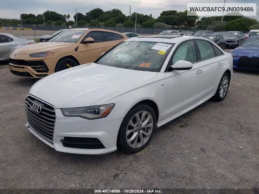 2018 Audi A6 2.0T Premium/2.0T Sport VIN: WAUC8AFC9JN009486 Lot: 40714998