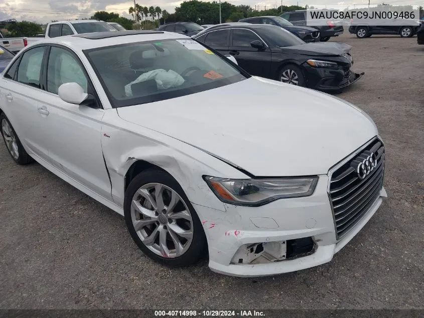 2018 Audi A6 2.0T Premium/2.0T Sport VIN: WAUC8AFC9JN009486 Lot: 40714998