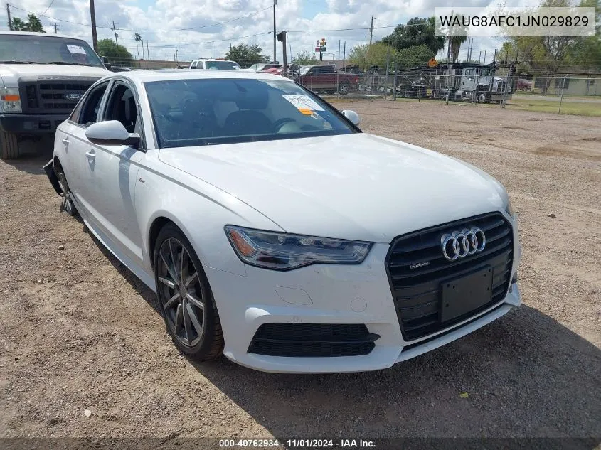 2018 Audi A6 2.0T Premium VIN: WAUG8AFC1JN029829 Lot: 40762934