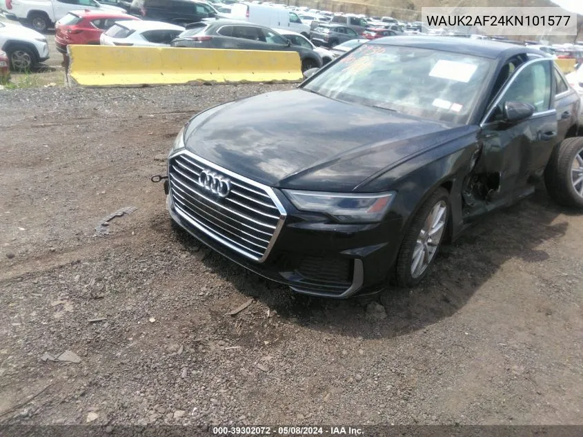 2019 Audi A6 55 Premium VIN: WAUK2AF24KN101577 Lot: 39302072