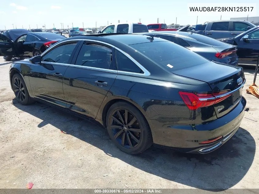 2019 Audi A6 45 Premium VIN: WAUD8AF28KN125517 Lot: 39330876