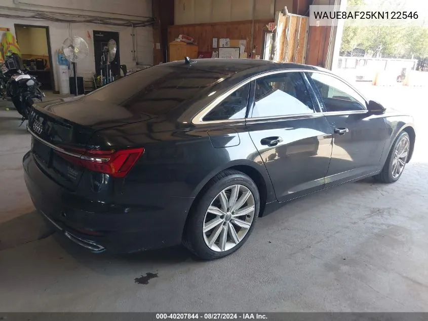 2019 Audi A6 45 Premium VIN: WAUE8AF25KN122546 Lot: 40207844