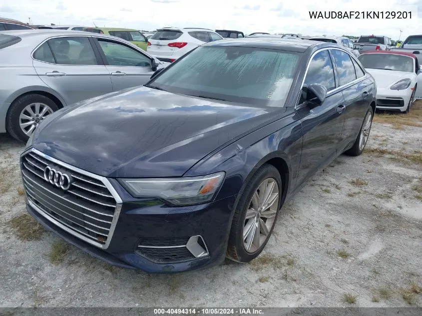 2019 Audi A6 Premium VIN: WAUD8AF21KN129201 Lot: 40494314